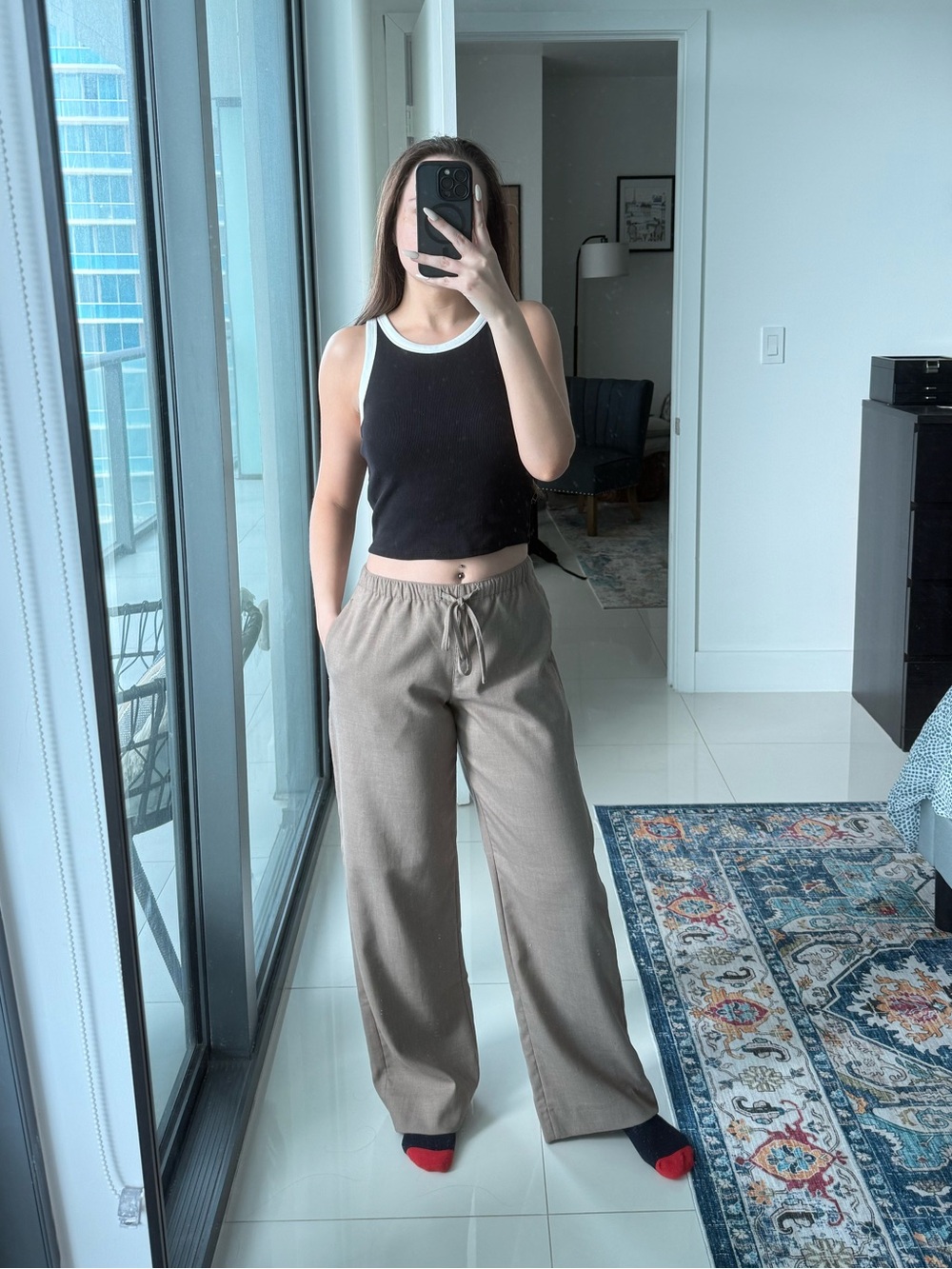 A&F Drawstring Trousers - Picture 8 of 8